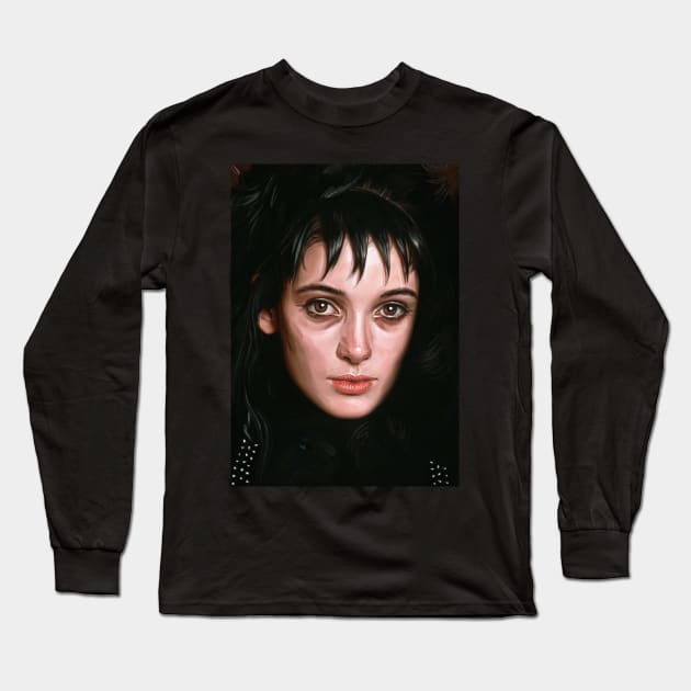 Lydia Deetz Long Sleeve T-Shirt by dmitryb1